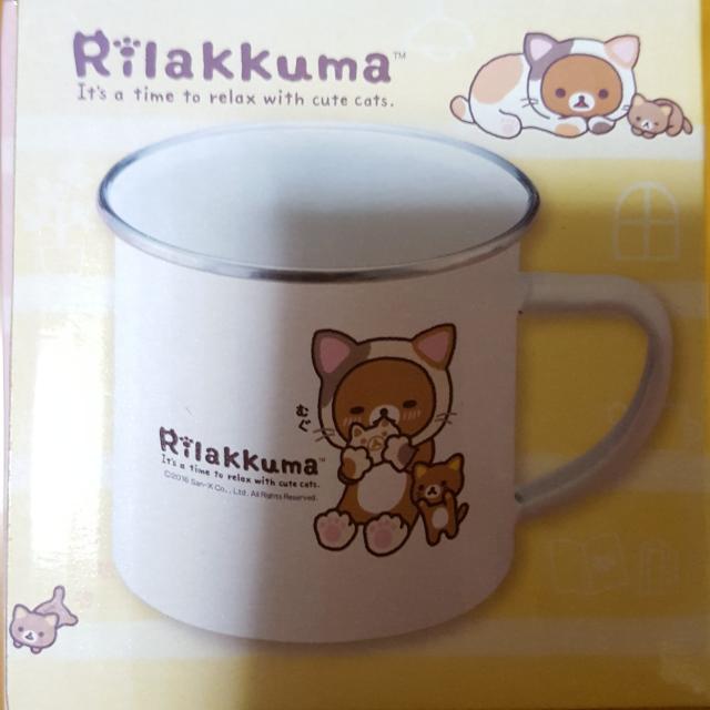 新品〓リラックマ★もっと♪のんびりネコ☆ホーローマグカップ♪ < アニメ/コミック/キャラクター  新品〓リラックマ★もっと♪のんびりネコ☆ホーローマグカップ♪ < アニメ/コミック/キャラクターの