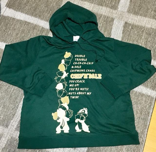 ベルメゾン×ディズニー・チップ&デールロゴプリントパーカー < ブランド ベルメゾン×ディズニー・チップ&デールロゴプリントパーカー < ブランドの