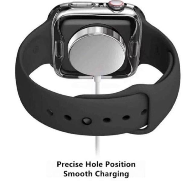 アップル Apple Watch Series 4-6/SE- 40mm ソフトカバー 画面・側面・全周保護 シルバーメッキタイプ < 家電/AV  アップル Apple Watch Series 4-6/SE- 40mm ソフトカバー 画面・側面・全周保護 シルバーメッキタイプ < 家電/AVの