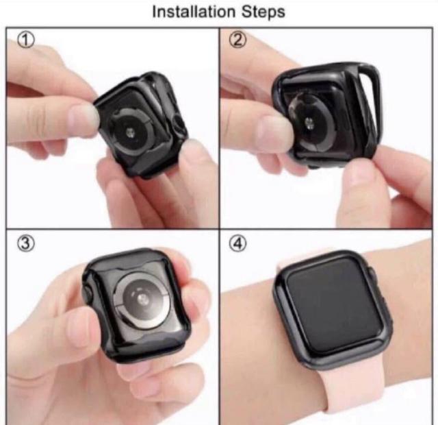 アップル Apple Watch Series 4-6/SE- 40mm ソフトカバー 画面・側面・全周保護 シルバーメッキタイプ < 家電/AV  アップル Apple Watch Series 4-6/SE- 40mm ソフトカバー 画面・側面・全周保護 シルバーメッキタイプ < 家電/AVの