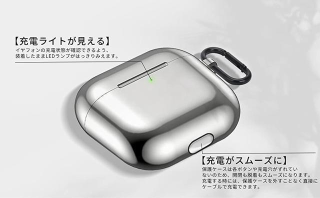 Apple AirPods 3 [P[X AirPods3 یJo[ Rp`u bL TPU ϏՌ yʃVo[