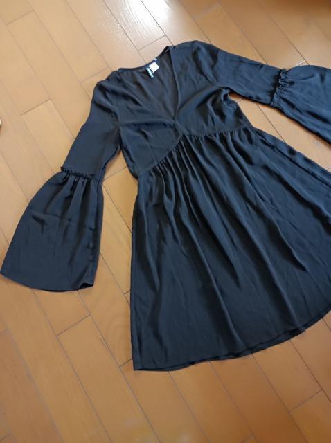 H&М.DIVIDED★新品同様★シースルーチュニックワンピース★ひらひら素敵★細見え★送料無料★ < 女性ファッション  H&М.DIVIDED★新品同様★シースルーチュニックワンピース★ひらひら素敵★細見え★送料無料★  < 女性ファッションの