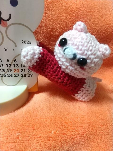 ぶたちゃん編みぐるみバサミ(赤) < ペット/手芸/園芸  ぶたちゃん編みぐるみバサミ(赤) < ペット/手芸/園芸の