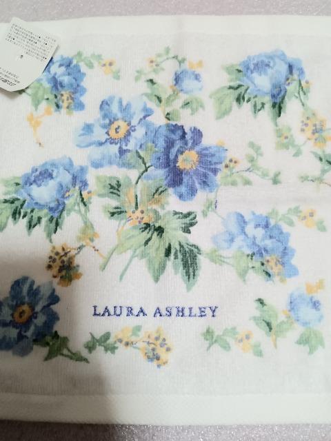 新品 ローラアシュレイ タオル ハンカチ  水色 ピオニー < ブランド  新品 ローラアシュレイ タオル ハンカチ  水色 ピオニー  < ブランドの
