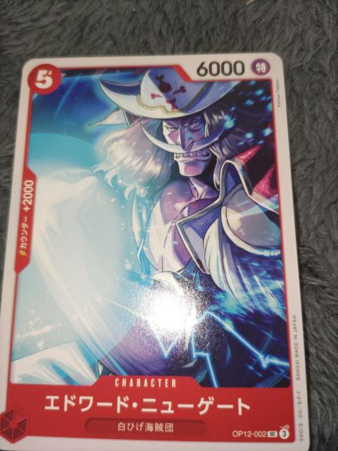ワンピースカード*エドワード・ニューゲート*師弟の絆 < トレーディングカード  ワンピースカード*エドワード・ニューゲート*師弟の絆  < トレーディングカードの