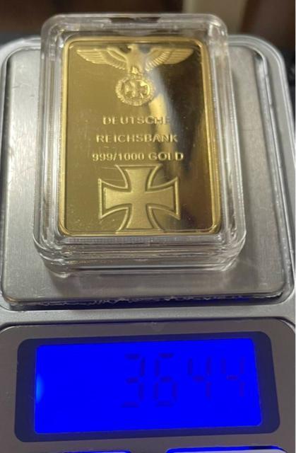 �h�C�c�鍑��s�iDeutsche Reichsbank�j�L�O���݇A�S�[���h�o�[ 1oz 1�I���X ���v���J �ۑ��J�v�Z������I �� �C���e���A/���C�t�� 