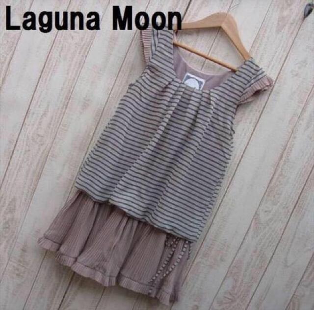 セール●藤井リナ●定価7,980円●フレアボーダーワンピース < ブランド セール●藤井リナ●定価7,980円●フレアボーダーワンピース < ブランドの