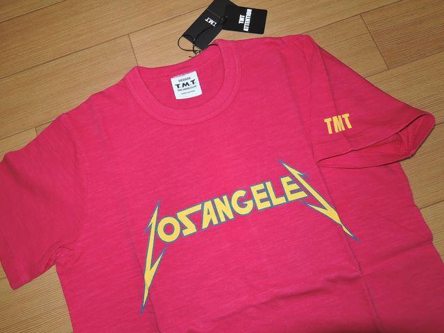 新品TMTカットソーMピンクTシャツLOS ANGELES < ブランド 新品TMTカットソーMピンクTシャツLOS ANGELES < ブランドの
