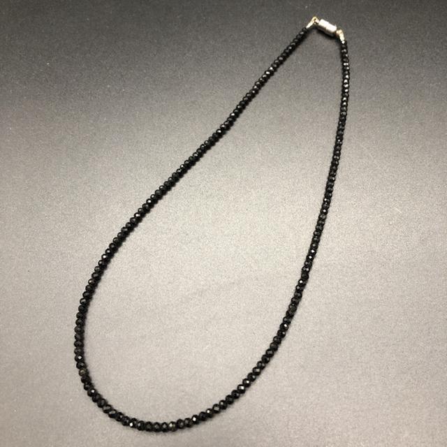即決 ブラックストーン ネックレス < 女性アクセサリー/時計 即決 ブラックストーン ネックレス < 女性アクセサリー/時計の
