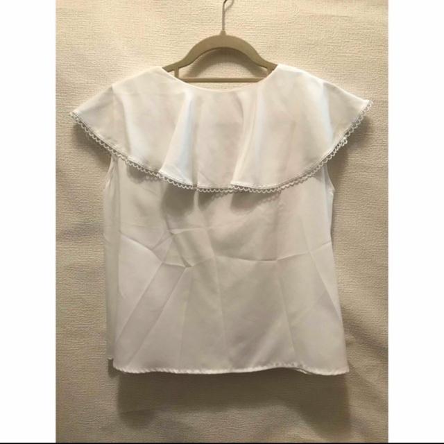 新品  EDIT COLOGNE ノースリフリルブラウス フリーサイズ < 女性ファッション  新品  EDIT COLOGNE ノースリフリルブラウス フリーサイズ < 女性ファッションの