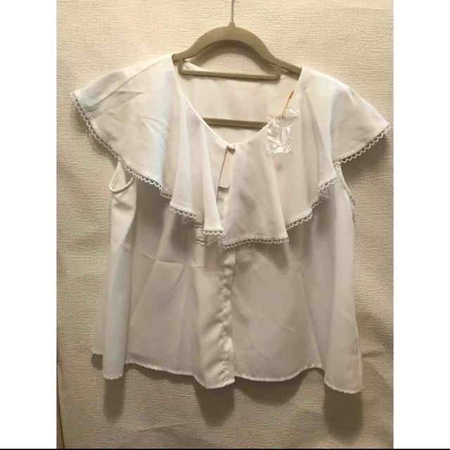 新品  EDIT COLOGNE ノースリフリルブラウス フリーサイズ < 女性ファッション  新品  EDIT COLOGNE ノースリフリルブラウス フリーサイズ < 女性ファッションの