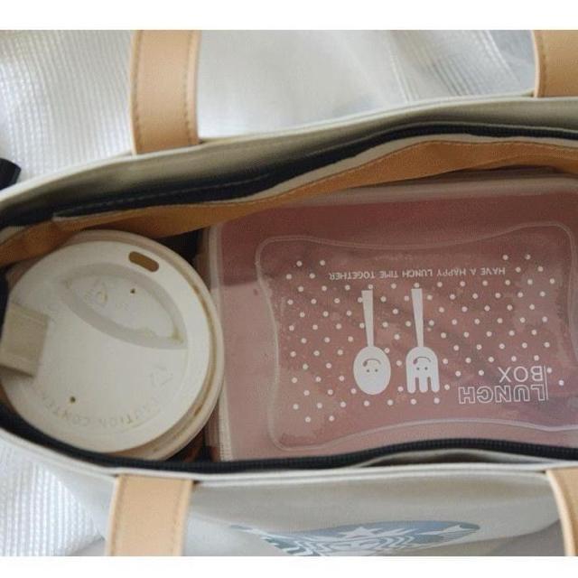【スターバックス海外限定】スタバ トートバック ハンドバッグ小物入れ お弁当バッグ ホワイト < 女性ファッション  【スターバックス海外限定】スタバ トートバック ハンドバッグ小物入れ お弁当バッグ ホワイト < 女性ファッションの