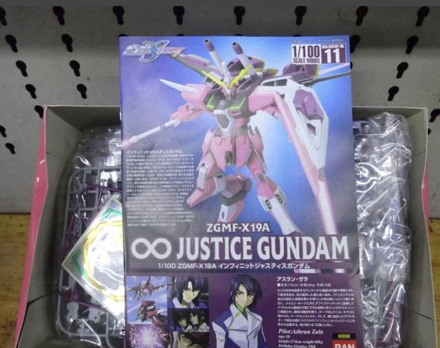 初回特典付 1/100 インフィニットジャスティスガンダム < ホビー  初回特典付 1/100 インフィニットジャスティスガンダム < ホビーの