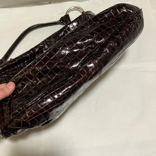 【SEQUOIA / セコイア】 エナメル × クロコ / 大容量 ハンドバッグ < 女性ファッション  【SEQUOIA / セコイア】 エナメル × クロコ / 大容量 ハンドバッグ < 女性ファッションの