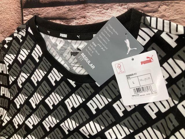 送料無料!人気ブランド!【プーマ】レギュラーフィット!男女兼用 総柄 綿混半袖Tシャツ1枚3,300円が < 男性ファッション 送料無料!人気ブランド!【プーマ】レギュラーフィット!男女兼用 総柄 綿混半袖Tシャツ1枚3,300円が < 男性ファッションの