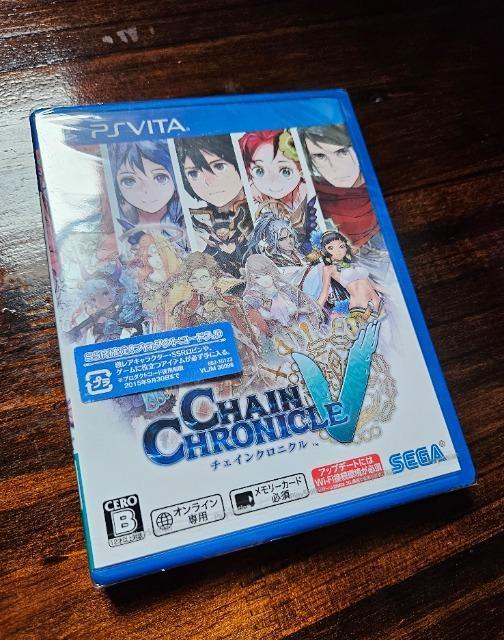 新品未開封 チェインクロニクルV < ゲーム本体/ソフト  新品未開封 チェインクロニクルV  < ゲーム本体/ソフトの