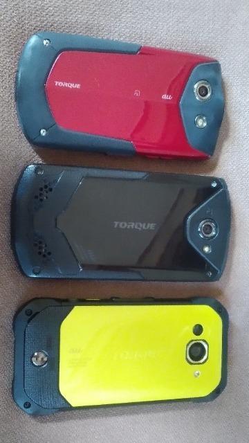 ○ 京セラ TORQUE G01 G02 G03 3台セット < 家電/AV  ○ 京セラ TORQUE G01 G02 G03 3台セット < 家電/AVの
