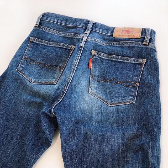 ◆Ungrid/アングリッド◆ストレッチテーパードデニム★ネイビー23インチ*シンプルコーデ美品♪ < ブランド ◆Ungrid/アングリッド◆ストレッチテーパードデニム★ネイビー23インチ*シンプルコーデ美品♪ < ブランドの