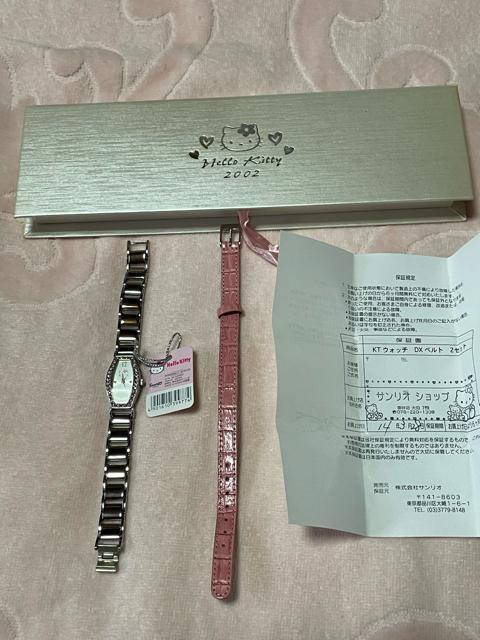 正規新品ダク付きレアハローキティ腕時計2002年 < 女性アクセサリー/時計 正規新品ダク付きレアハローキティ腕時計2002年 < 女性アクセサリー/時計の