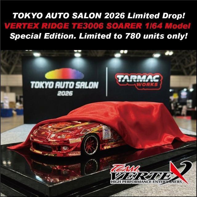 [����ETARMAC WORKS]1/64 VERTEX Ridge TE3006 �\�A���@�����I�[�g�T���� 2026 �� �z�r�[�� 