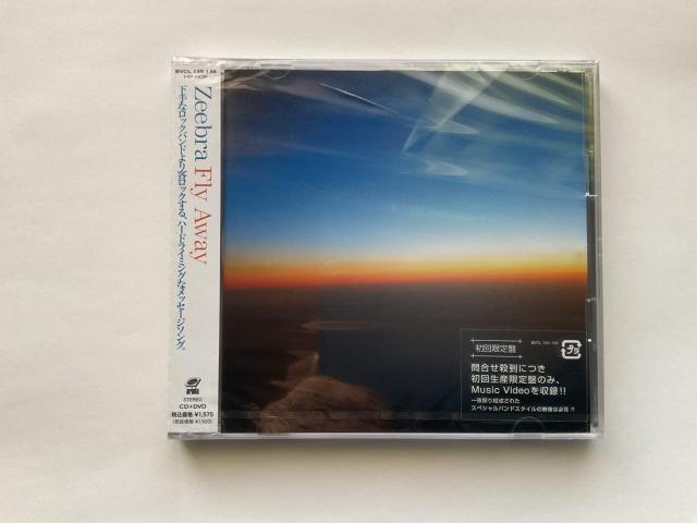 Zeebra Fly Away �������� CD+DVD ���J�� �W�u�� �q�b�v�z�b�v  �� CD/DVD/�r�f�I�� 