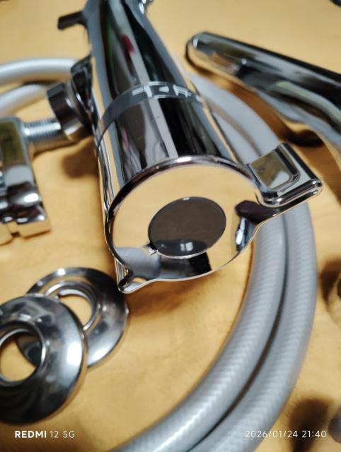 KVK サーモスタット付きシャワー混合栓吐水口固定タイプ < インテリア/ライフ KVK サーモスタット付きシャワー混合栓吐水口固定タイプ < インテリア/ライフの