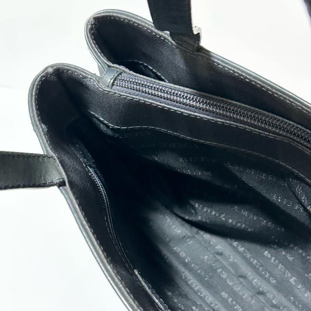 BURBERRY �o�[�o���[ �m�o�`�F�b�N PVC ���U�[ �n���h�o�b�O �g�[�g�o�b�O �l�C�r�[ �V���o�[���� �r�|�� �� �u�����h�� 