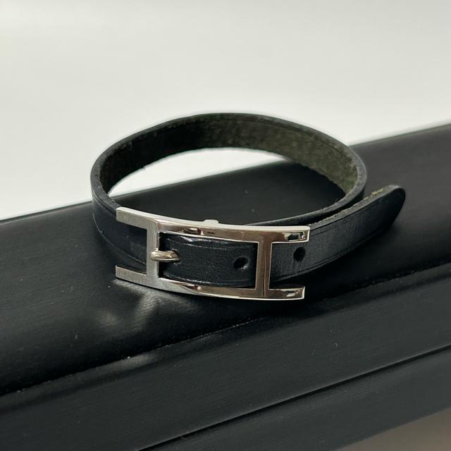 HERMES �G�����X �A�s3 �u���X���b�g �o���O�� �V���o�[���� �u���b�N �� �u�����h�� 