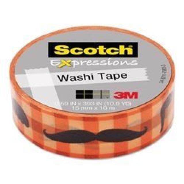 海外製品Scotch 3M Washi Tapeマスキングテープくちひげ口髭 < インテリア/ライフ  海外製品Scotch 3M Washi Tapeマスキングテープくちひげ口髭  < インテリア/ライフの
