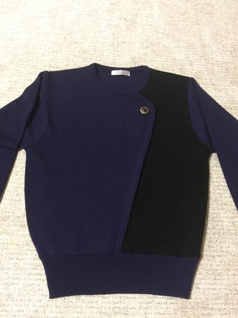 598.新品☆カシュクール風長袖ニット☆セーター☆サイズL < 女性ファッション  598.新品☆カシュクール風長袖ニット☆セーター☆サイズL  < 女性ファッションの