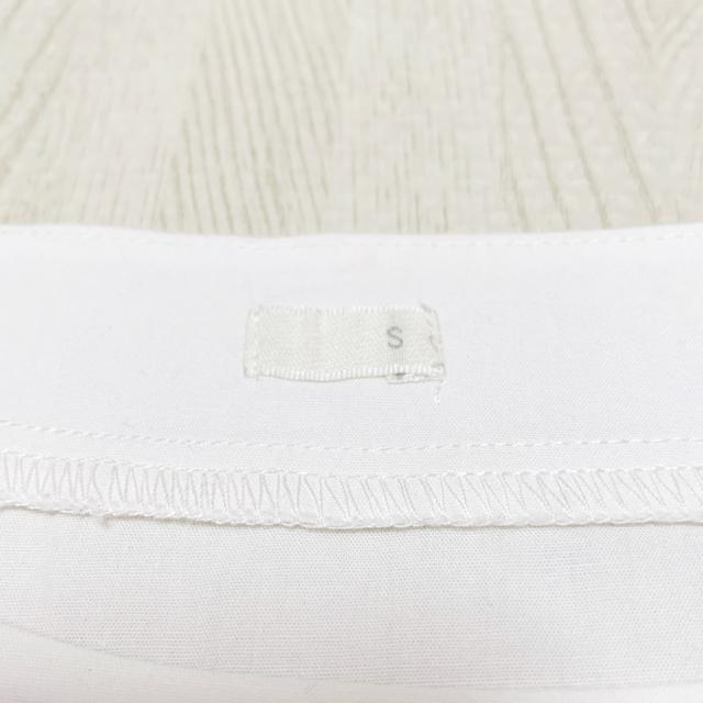 【美品】レーススリーブ半袖カットソー/GU/白/S/コットン100% < 女性ファッション  【美品】レーススリーブ半袖カットソー/GU/白/S/コットン100% < 女性ファッションの