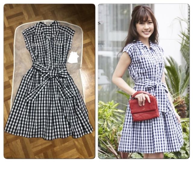 新品タグ付き tocco ギンガムチェックポケットビジューワンピ < ブランド  新品タグ付き tocco ギンガムチェックポケットビジューワンピ < ブランドの