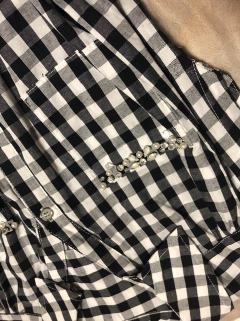 新品タグ付き tocco ギンガムチェックポケットビジューワンピ < ブランド  新品タグ付き tocco ギンガムチェックポケットビジューワンピ < ブランドの