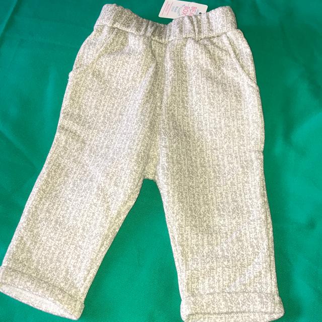 ♯新品♯BEAR BOX裾デザインも可愛いパンツ70C < キッズ/ベビー  ♯新品♯BEAR BOX裾デザインも可愛いパンツ70C  < キッズ/ベビーの