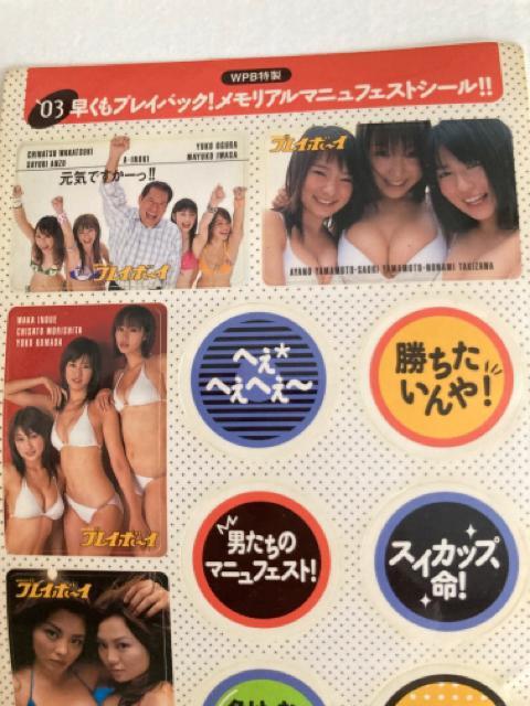 雑誌付録 '03年マニュフェスト・シール新品 < タレントグッズ  雑誌付録 '03年マニュフェスト・シール新品 < タレントグッズの