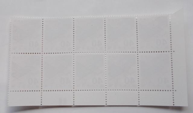 【未使用】令和切手 新料額 40円 七宝 CM下付き 10枚ブロック < ホビー  【未使用】令和切手 新料額 40円 七宝 CM下付き 10枚ブロック < ホビーの