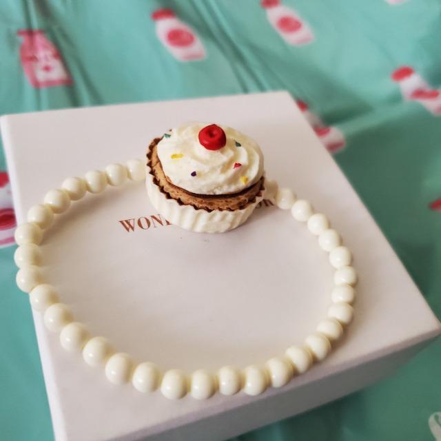 非売 ワンダフルワールド カネコイサオ WONDERFUL WORLD KANEKO ISAO スイーツブレスレット カップケーキ < ブランド  非売 ワンダフルワールド カネコイサオ WONDERFUL WORLD KANEKO ISAO スイーツブレスレット カップケーキ < ブランドの