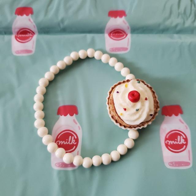 非売 ワンダフルワールド カネコイサオ WONDERFUL WORLD KANEKO ISAO スイーツブレスレット カップケーキ < ブランド  非売 ワンダフルワールド カネコイサオ WONDERFUL WORLD KANEKO ISAO スイーツブレスレット カップケーキ < ブランドの