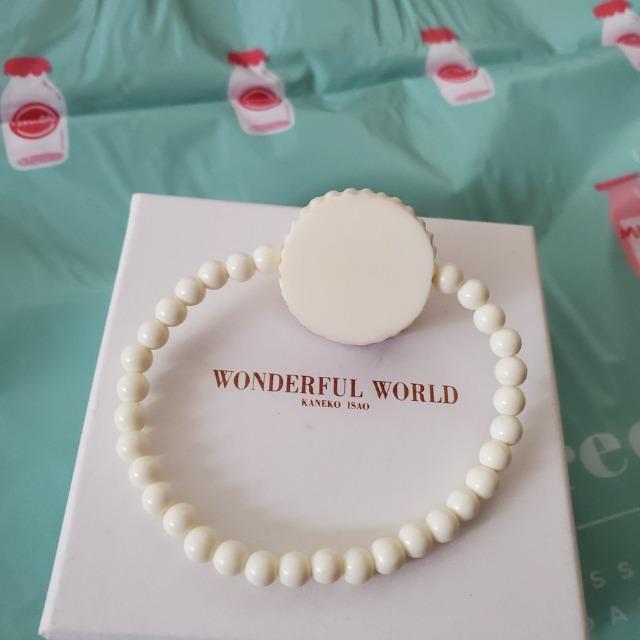 非売 ワンダフルワールド カネコイサオ WONDERFUL WORLD KANEKO ISAO スイーツブレスレット カップケーキ < ブランド  非売 ワンダフルワールド カネコイサオ WONDERFUL WORLD KANEKO ISAO スイーツブレスレット カップケーキ < ブランドの