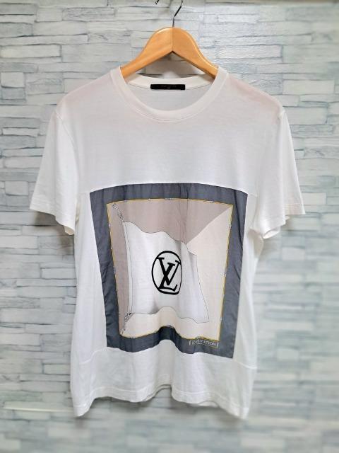 ☆LOUIS VUITTON ルイヴィトン ロゴ プリント Tシャツ 半袖/メンズ/S☆国内正規品 < ブランド ☆LOUIS VUITTON ルイヴィトン ロゴ プリント Tシャツ 半袖/メンズ/S☆国内正規品 < ブランドの