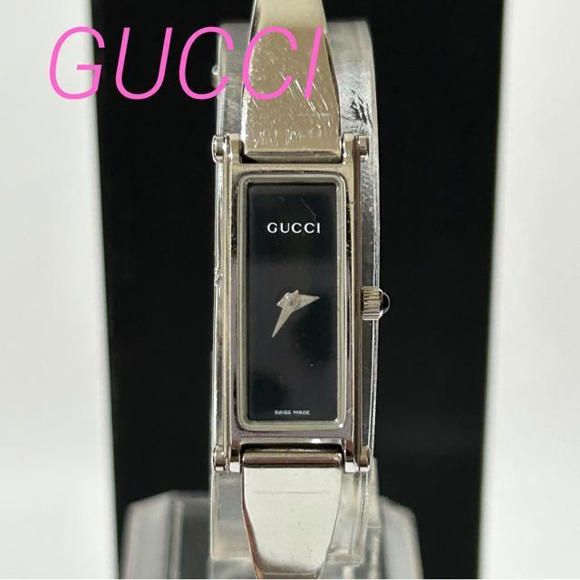 美品 GUCCI グッチ 腕時計 1500L 黒文字盤 QZ 動作確認済 < ブランド 美品 GUCCI グッチ 腕時計 1500L 黒文字盤 QZ 動作確認済 < ブランドの