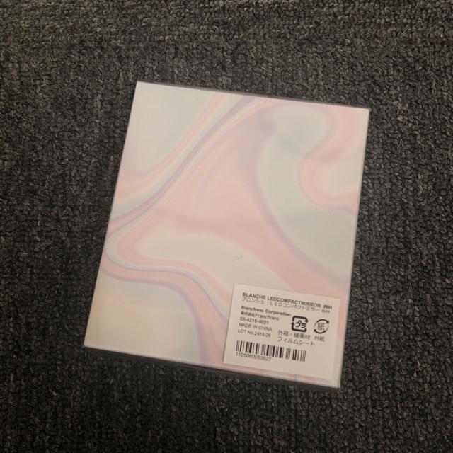 ���� �V�i Francfranc �t�����t���� BLANCHE LED �~���[ �� �u�����h�� 