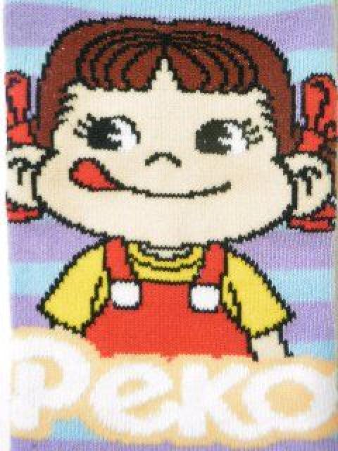 【不二家 ペコちゃん】可愛い♪ミルキーキャラクター靴下.ソックス C < 女性ファッション  【不二家 ペコちゃん】可愛い♪ミルキーキャラクター靴下.ソックス C < 女性ファッションの