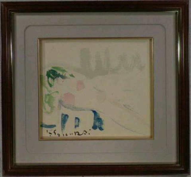 絵画 水彩画 櫻井慶治『裸婦』真作保証 < ホビー 絵画 水彩画 櫻井慶治『裸婦』真作保証 < ホビーの