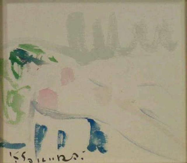 絵画 水彩画 櫻井慶治『裸婦』真作保証 < ホビー 絵画 水彩画 櫻井慶治『裸婦』真作保証 < ホビーの