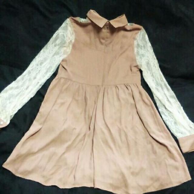 2万円 ラグナムーン レース ワンピース フリーサイズ 長袖 春物 < 女性ファッション 2万円 ラグナムーン レース ワンピース フリーサイズ 長袖 春物 < 女性ファッションの