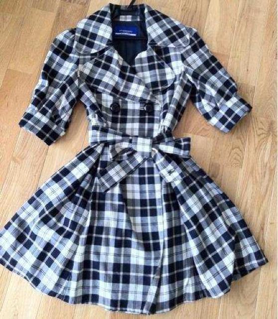 BURBERRY BLUE LABEL★5分袖2wayワンピースコート < ブランド  BURBERRY BLUE LABEL★5分袖2wayワンピースコート < ブランドの