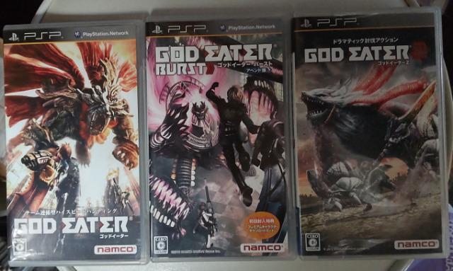 PSPゴッドイーター3本セット! < ゲーム本体/ソフト  PSPゴッドイーター3本セット!  < ゲーム本体/ソフトの