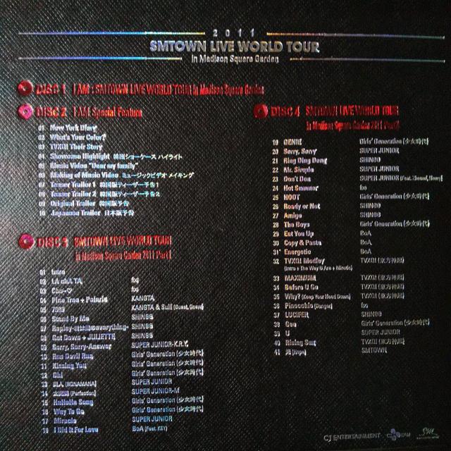 I AM★コンプリートDVD BOX(DVD4枚組)SMTOWN LIVE WORLD TOUR < CD/DVD/ビデオ  I AM★コンプリートDVD BOX(DVD4枚組)SMTOWN LIVE WORLD TOUR < CD/DVD/ビデオの