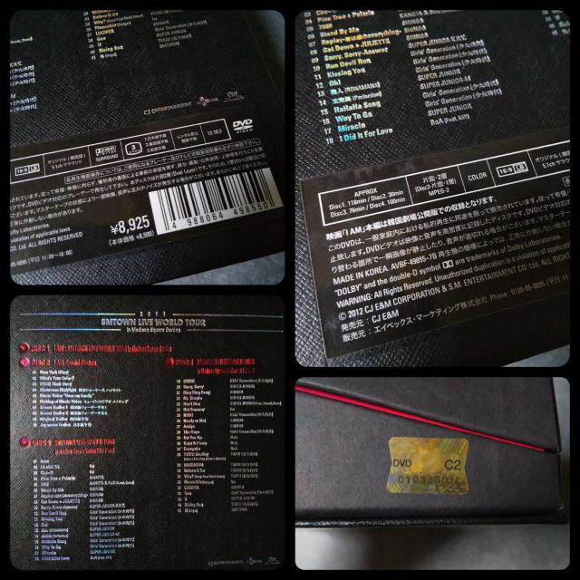 I AM★コンプリートDVD BOX(DVD4枚組)SMTOWN LIVE WORLD TOUR < CD/DVD/ビデオ  I AM★コンプリートDVD BOX(DVD4枚組)SMTOWN LIVE WORLD TOUR < CD/DVD/ビデオの